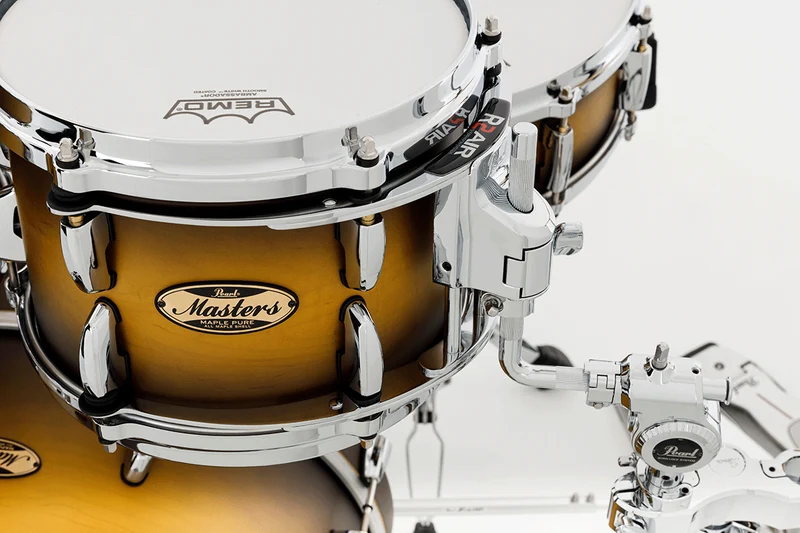Masters Maple Pure Fusion 20 GYROLOCK-l Matte Olive Burst