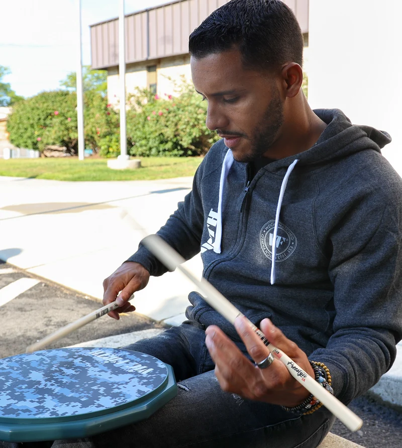 Digital Camo Practice Pad 12"