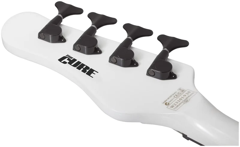 Ultra Spitfire Signature Simon Gallup Gloss White with Red Lion