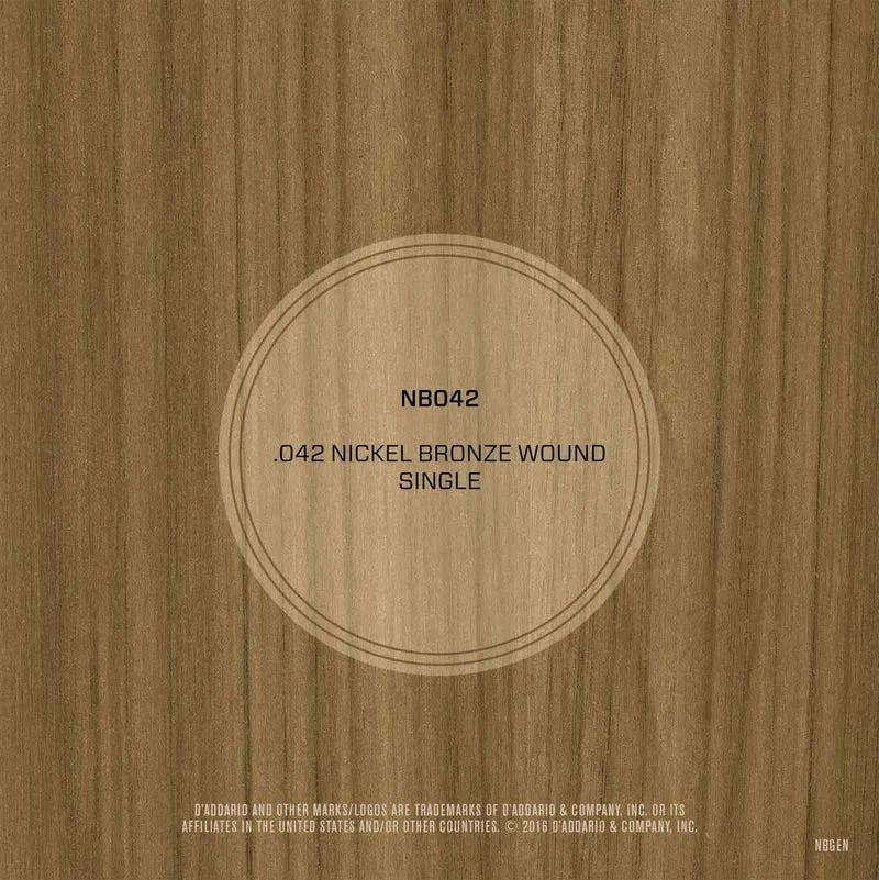 Corde NB042 Filet Nickel Bronze 42
