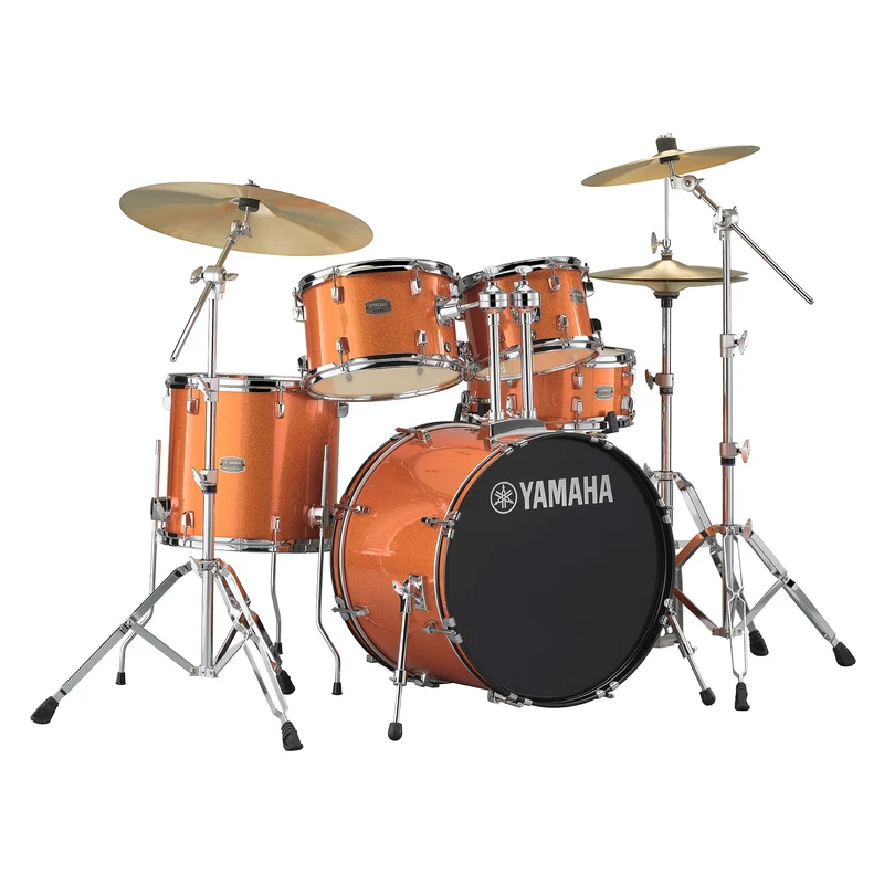 Yamaha Rydeen Drum Kit (10", 12", 14", Snare Drum, 20") with Hardware