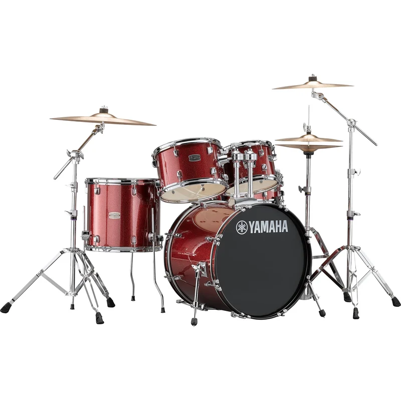 Yamaha Rydeen Drum Kit (10", 12", 14", Snare Drum, 20") with Hardware