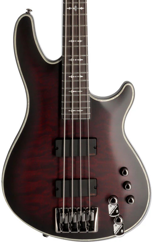 B-Stock / Hellraiser Extreme 4 Basse - Crimson Red Burst Satin
