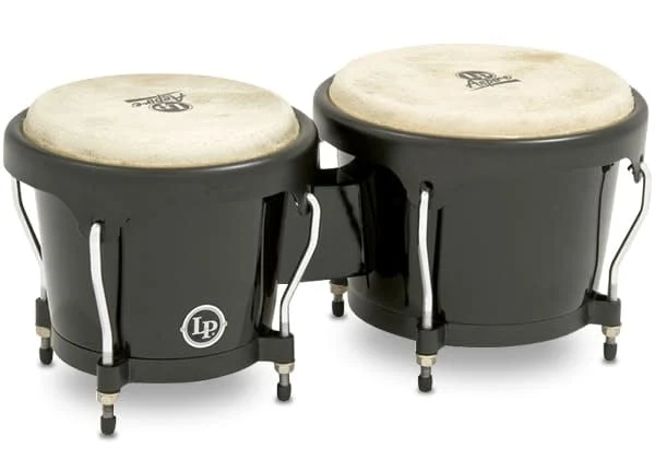 Bongo LP Aspire 6 3/4" & 8" en Fibre de Verre - Noir