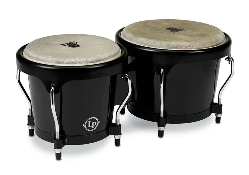 Bongo LP Aspire 6 3/4" & 8" en Fibre de Verre - Noir