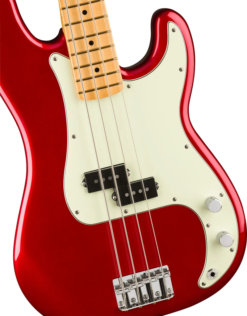 Precision Bass 75 Anni Player II, MN Candy Apple Red