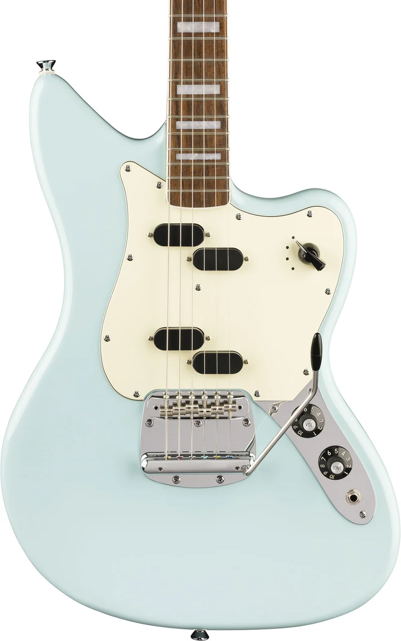 Paranormal Electric VI, LRL Matching Headstock, Daphne Blue