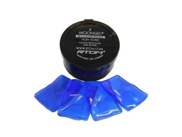 Tampons Amortisseurs Moongel RTOM (Paquet de 6) - Blue