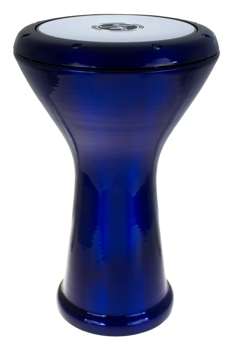 EA-m-bl - Darbouka Egypte Alu Bleu Metallise