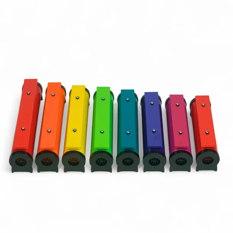 EMUS 8-Note Diatonic Chime Bar Set