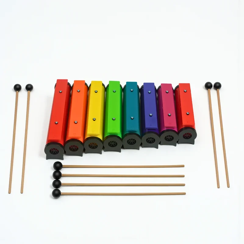 EMUS 8-Note Diatonic Chime Bar Set
