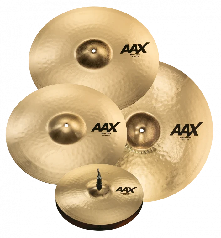Ensemble Cymbales Sabian AAX Brillantes - Promotional Set