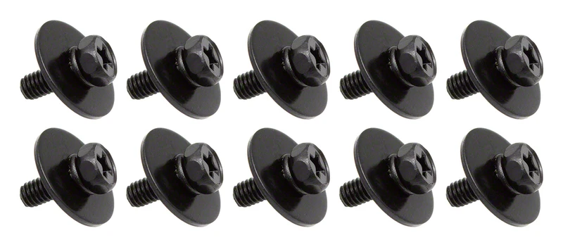 M4 11mm Noir - Vis Interieure Pour Fût Bois (X10)