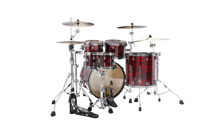 Starclassic Maple Stage 22 Smoked Black Nickel / Red Oyster