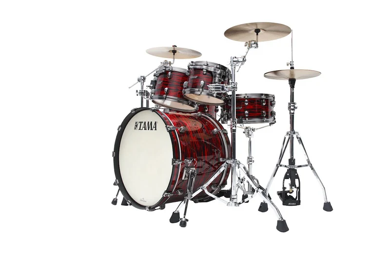 Starclassic Maple Stage 22 Smoked Black Nickel / Red Oyster