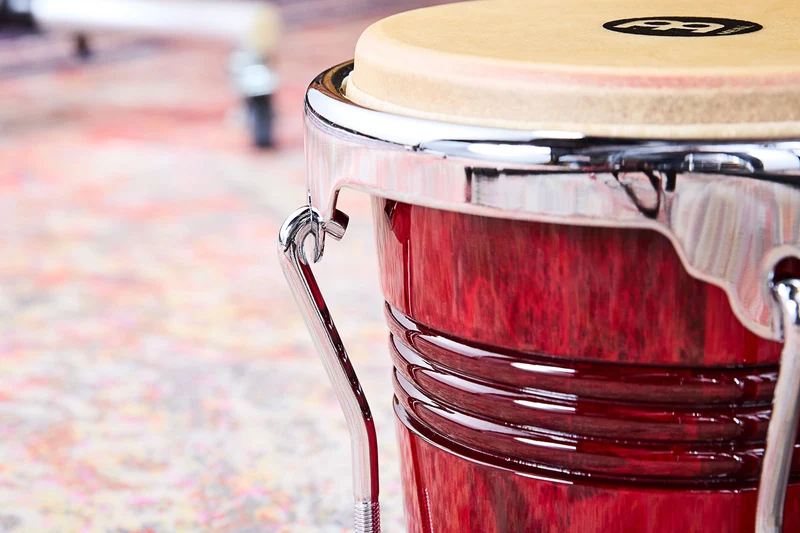 WB200WRP-CH - Marathon Exclusive Serie Bongo 6 3/4" Macho & 8" Hembra - Wine Red