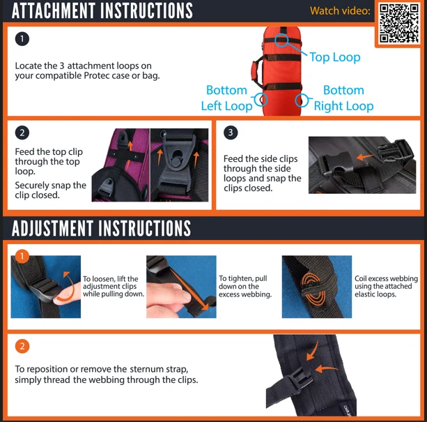 Protec Backpack Strap