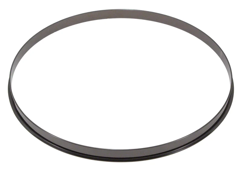 Cercle Acier 10" Noir 2.3mm Simple Flange