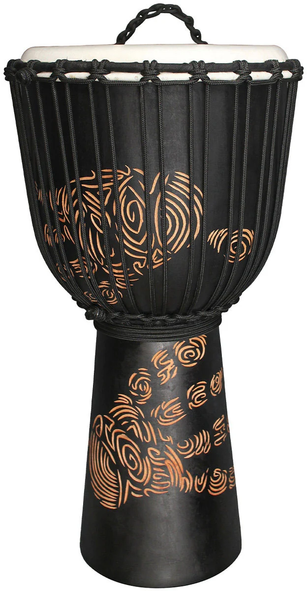 Djembe Street Series Gravé À La Main 8" Tssdj-Shp