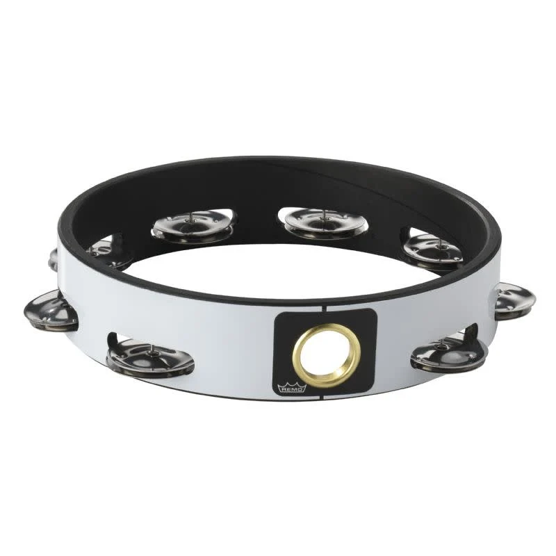 Tambourine Remo Quadura Blanc 8"