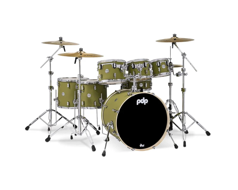 Concept Maple Finish Ply CM7 Kit 22" Satin Olive