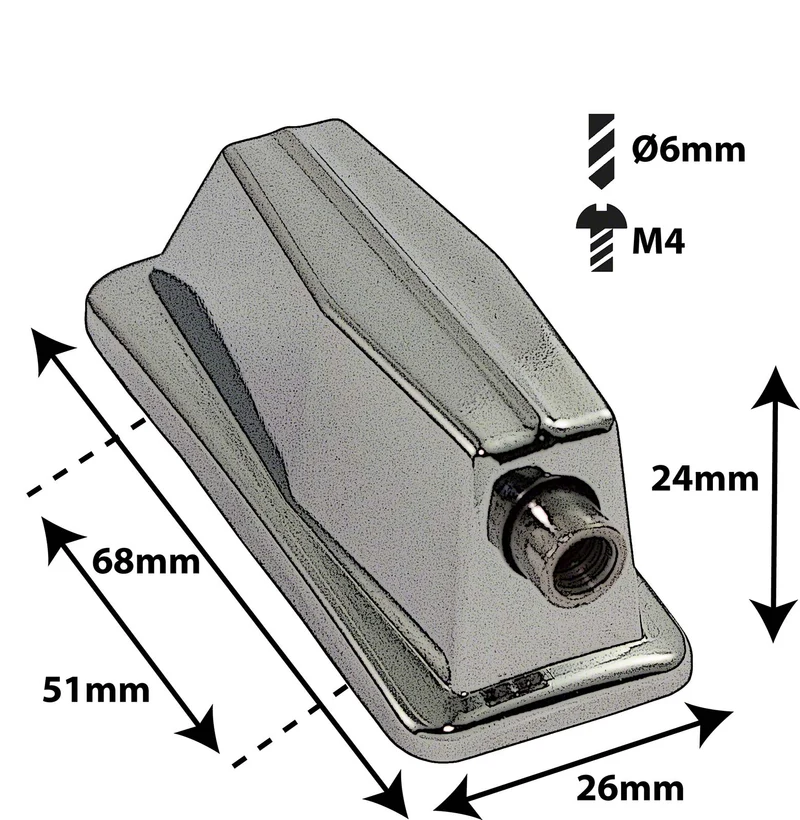 L1BD - Coquille Grosse Caisse - 51mm (X1)