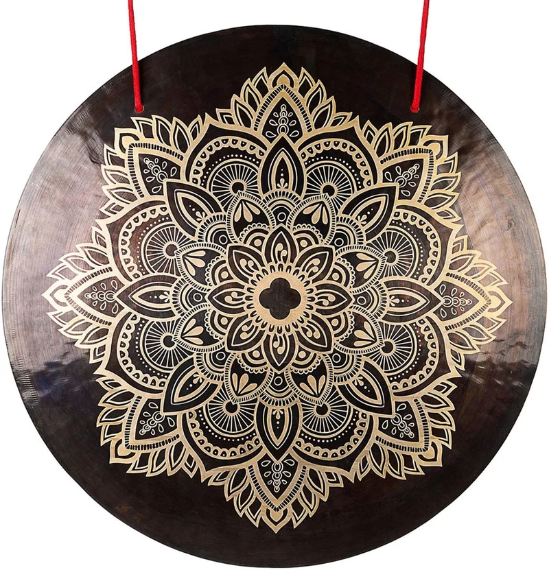 Wind Gong 24" Mandala floral