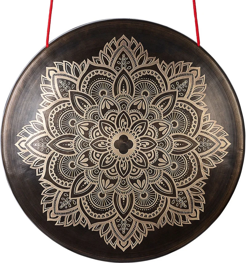 Chau Gong 28" Mandala floral