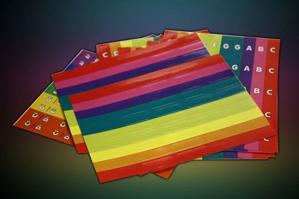Collants Boomwhackers Chroma-Notes