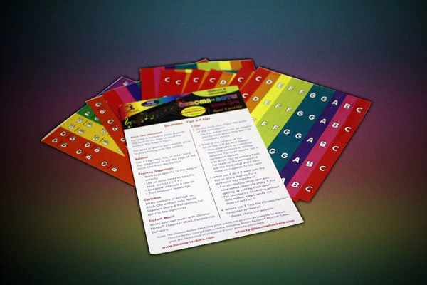 Collants Boomwhackers Chroma-Notes