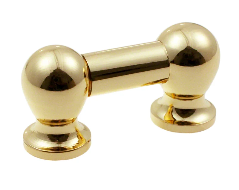 TL1S25-BR Coquille Tube 25mm Dorée Mono Tirant (X1)