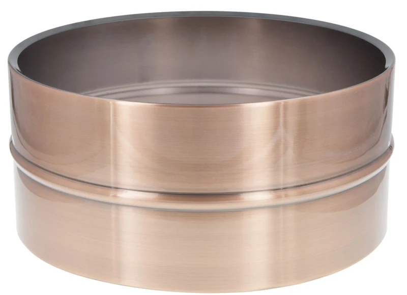 Sbbc14065 14" X 6.5" Fût Laiton Brass Finition Cuivre Brossé Caisse Claire