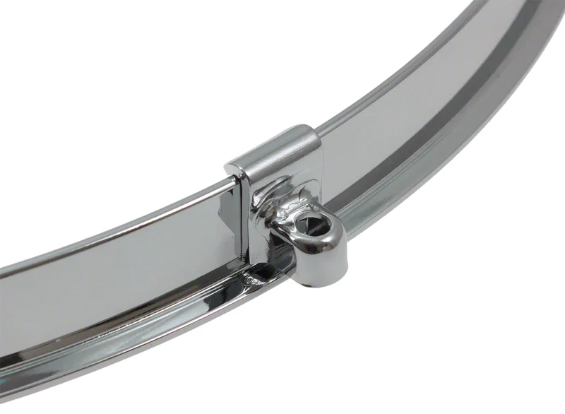Cercle Acier 10" Doré 2.3mm Simple Flange