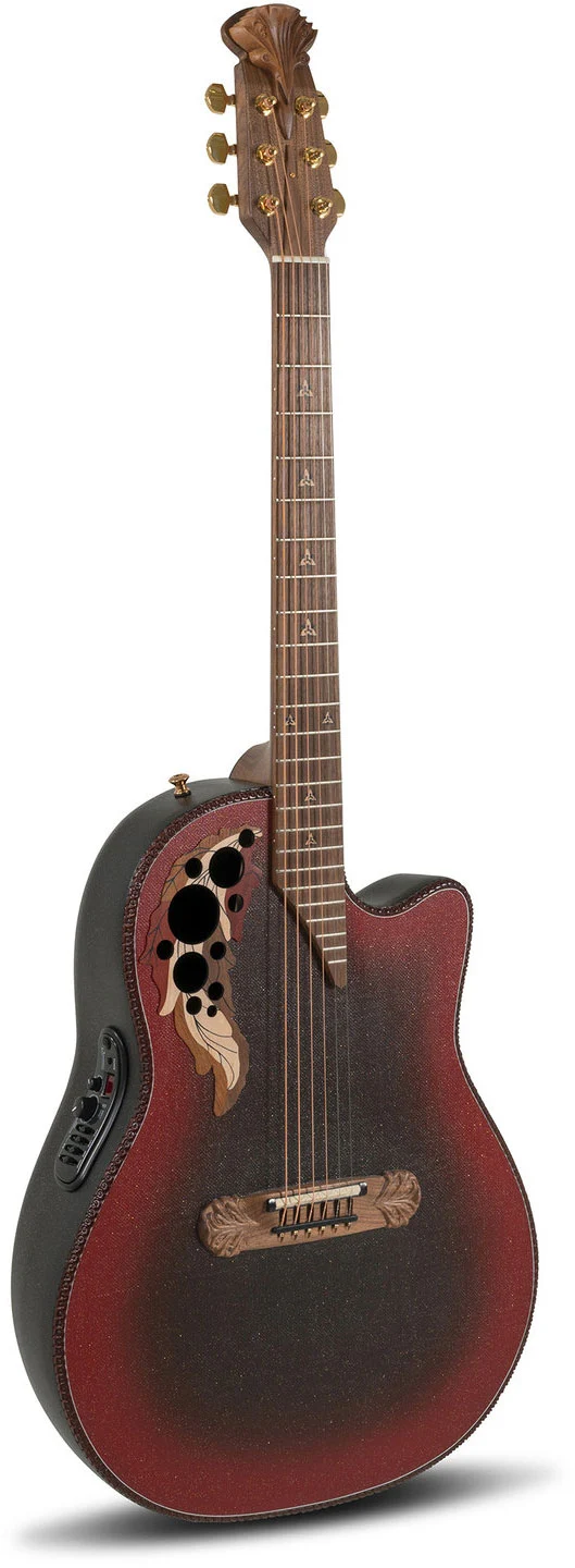 2087GT Deep Contour Cutaway Reverse Red Burst 2087GT-2-G