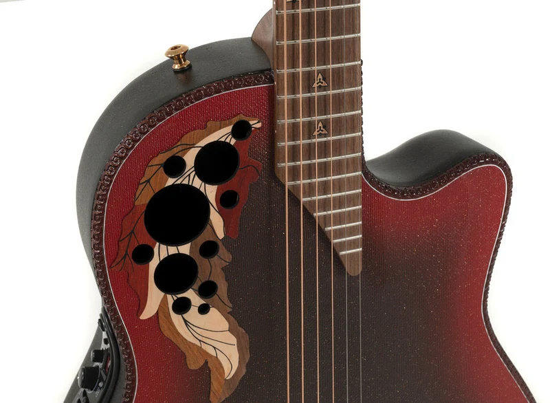 2087GT Deep Contour Cutaway Reverse Red Burst 2087GT-2-G