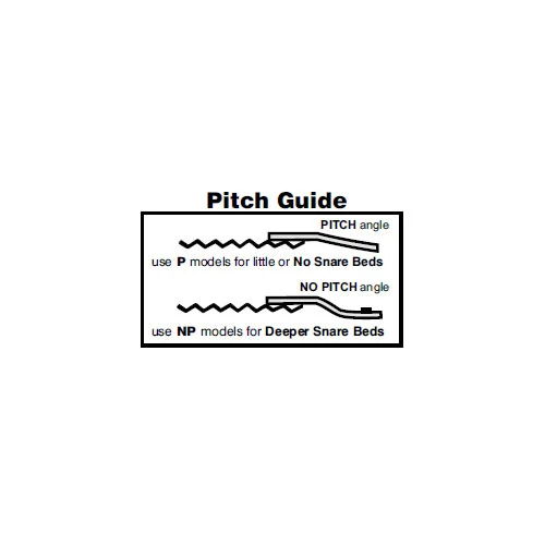 FC1316NP Timbre 13" 16 Spirales Carbone Sans Pitch