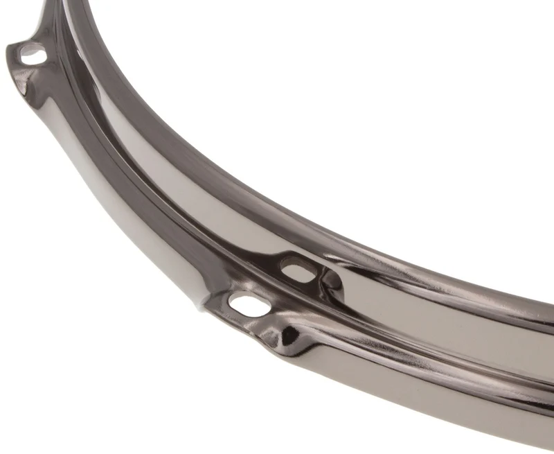HS23-13-8BK - Cercle 13" 8 Tirants Noir S-Style Triple Flange 2.3mm