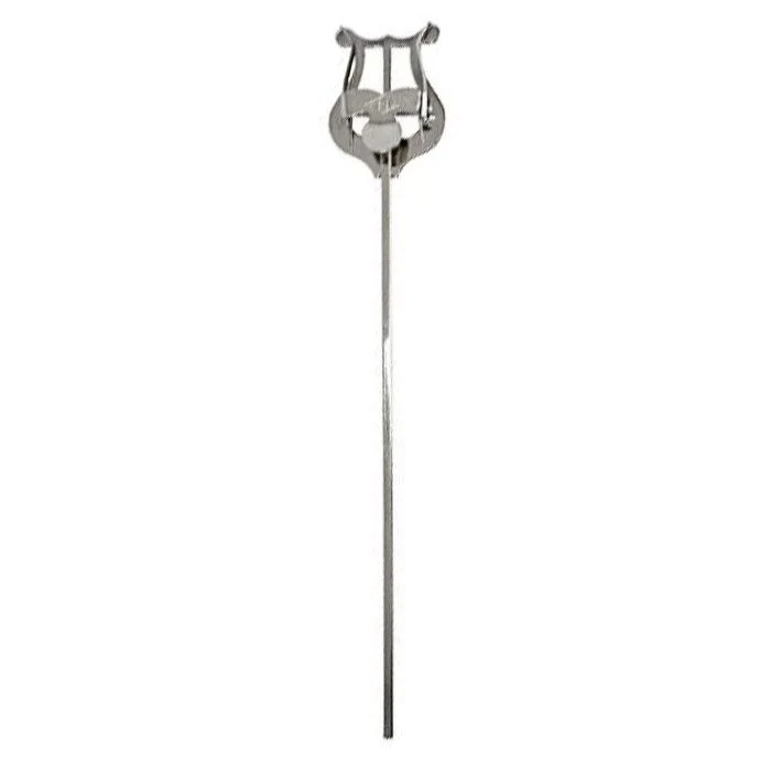 American Plating Straight 9" Nickel Plated Lyre for Trumpet