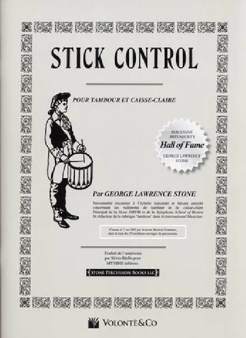 Stick Control Pour Tambour Et Caisse Claire