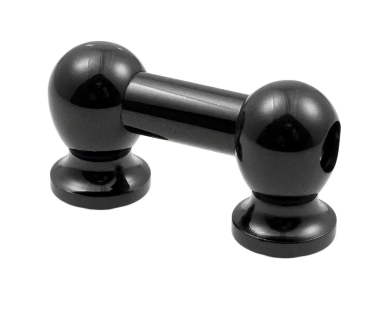 TL1S25-Bk Coquille Tube 25mm Noir Mono Tirant (X1)