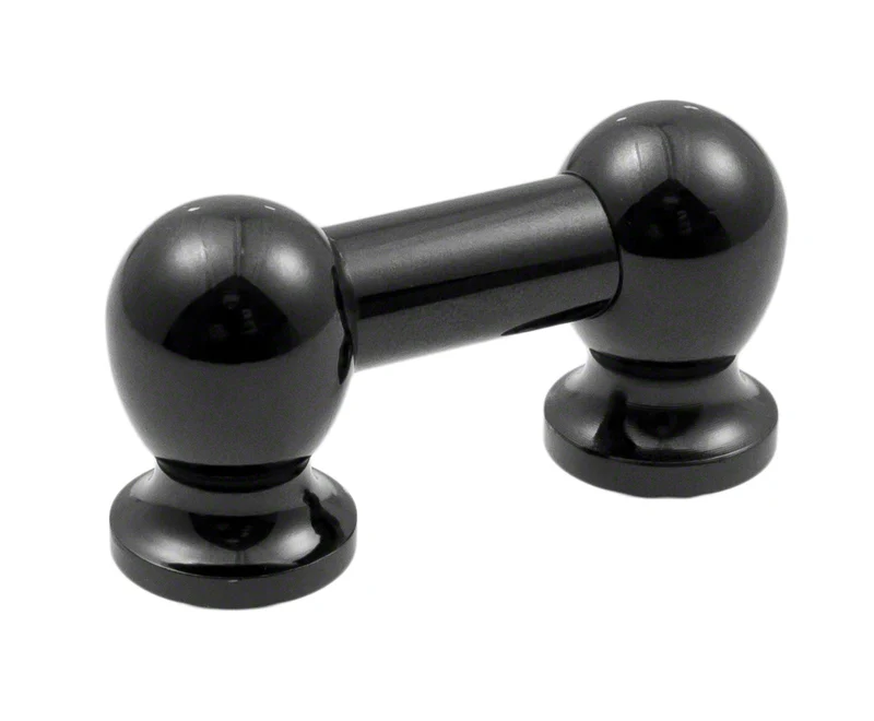 TL1S25-Bk Coquille Tube 25mm Noir Mono Tirant (X1)