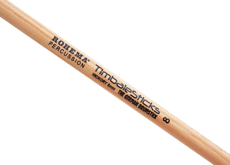 Baguettes Timbales Latines 8MM Hickory