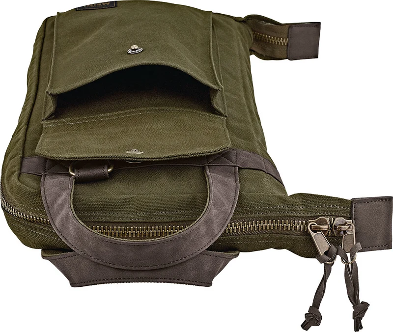 Canvas Collection Sac A Baguettes Forest Green