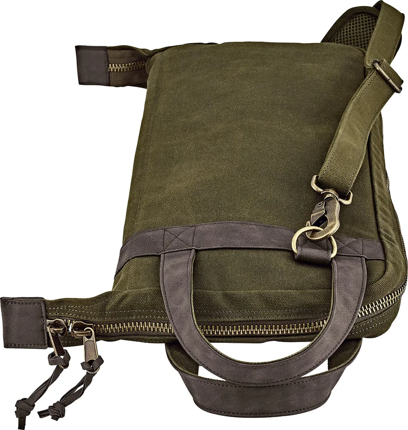 Canvas Collection Sac A Baguettes Forest Green