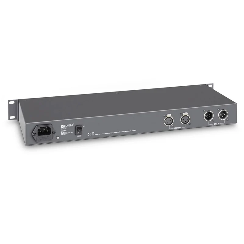 SB 6 Dual - SPLITTER-booster DMX 6 Canaux (XLR 3 Points et XLR 5 Points)