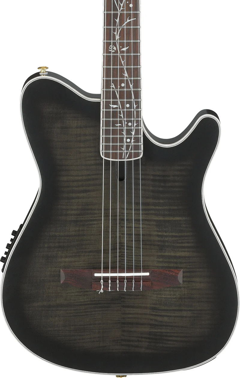 TOD20FMN Signature Tim Henson Black Burst Fade Low Gloss