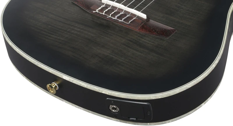 TOD20FMN Signature Tim Henson Black Burst Fade Low Gloss