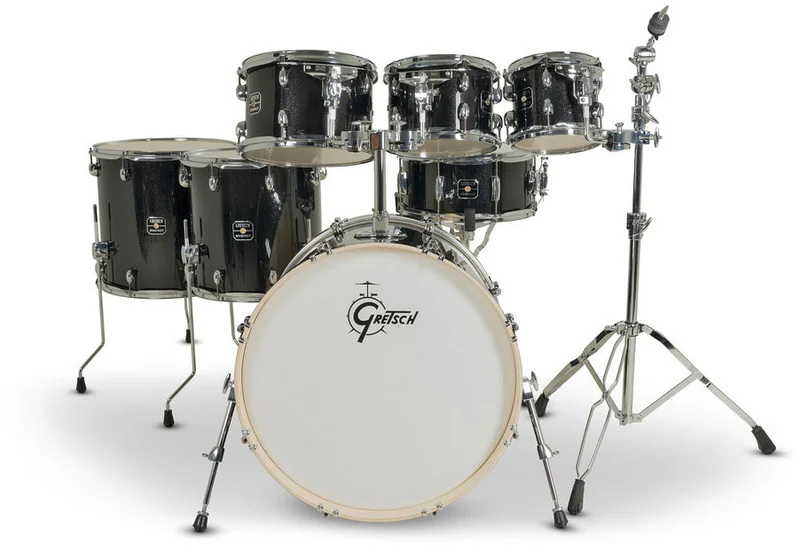 Drum-Set Energy Black Sparkle