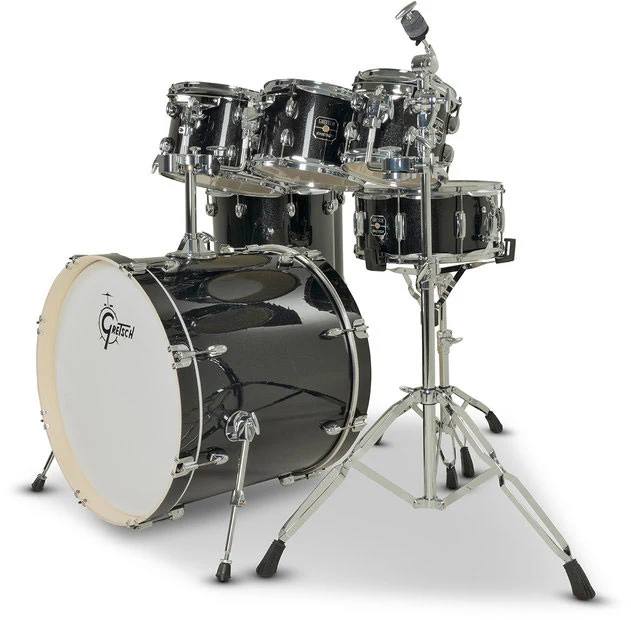 Drum-Set Energy Black Sparkle