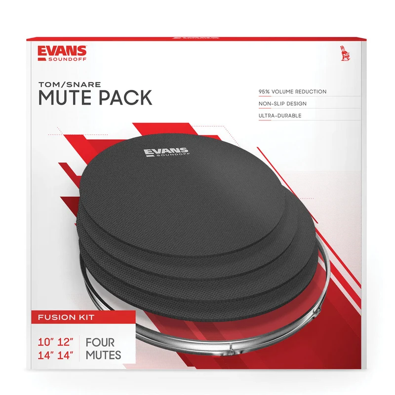 SO0244 - SoundOff Sourdine Batterie Set Fusion 10 12 14 14